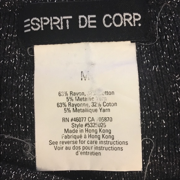 Misses sleeveless Top Size L Esprit De Corp - Picture 6 of 7